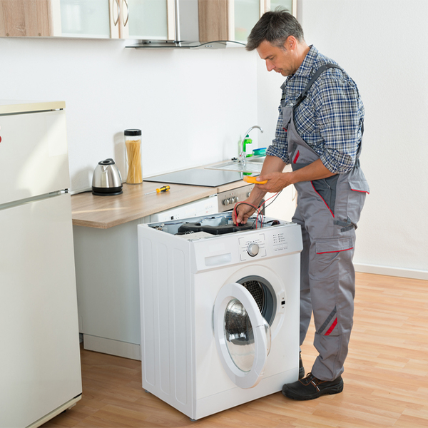 can you walk me through the steps of troubleshooting my washer issue in Hartford Maine